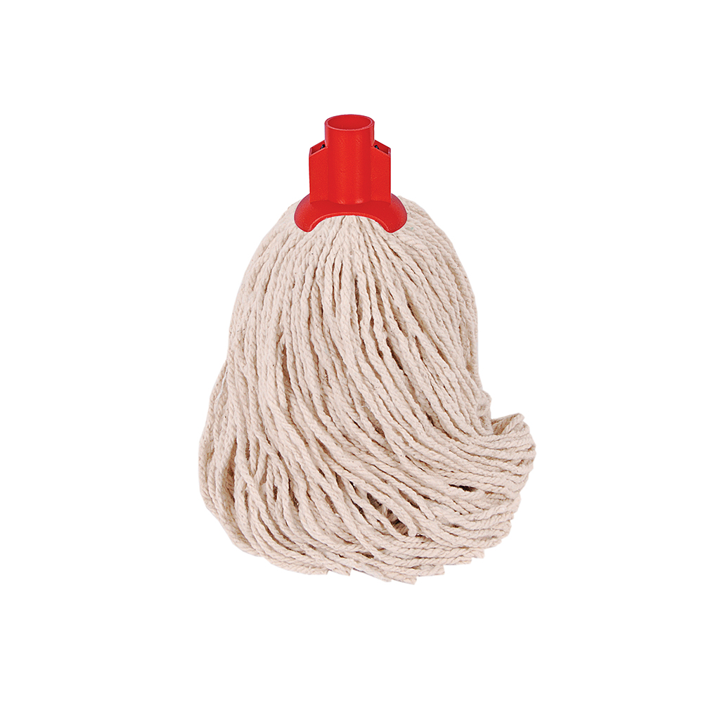 Mop Head, Socket, Twine, No 12, Red (Pack of 10)